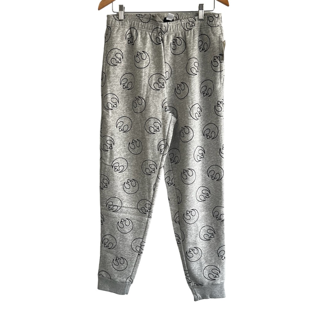 Men’s Star Wars Sweatpants With Graphic Star Wars Amazon Essentials Gray Size M